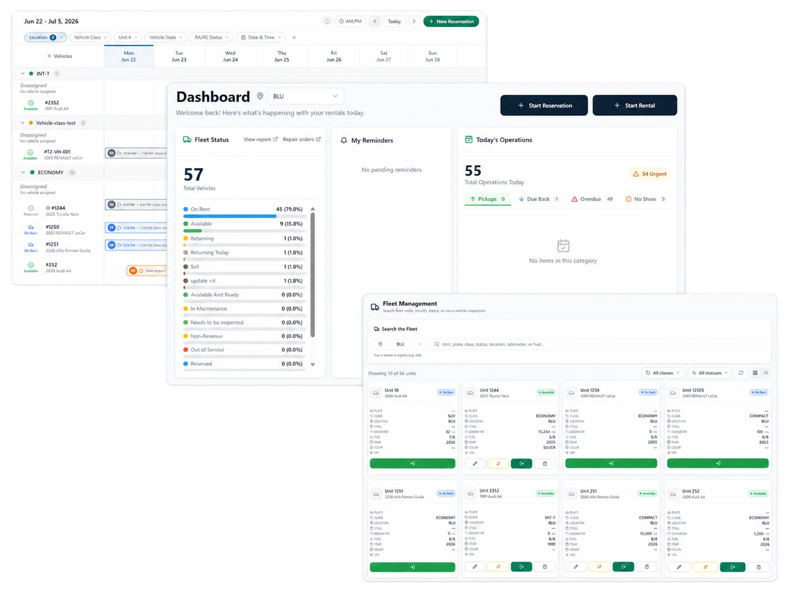 Configure local access and operating rules
