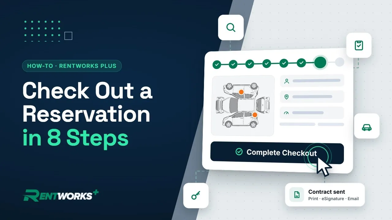 How to Check Out a Rental in RentWorks Plus video thumbnail
