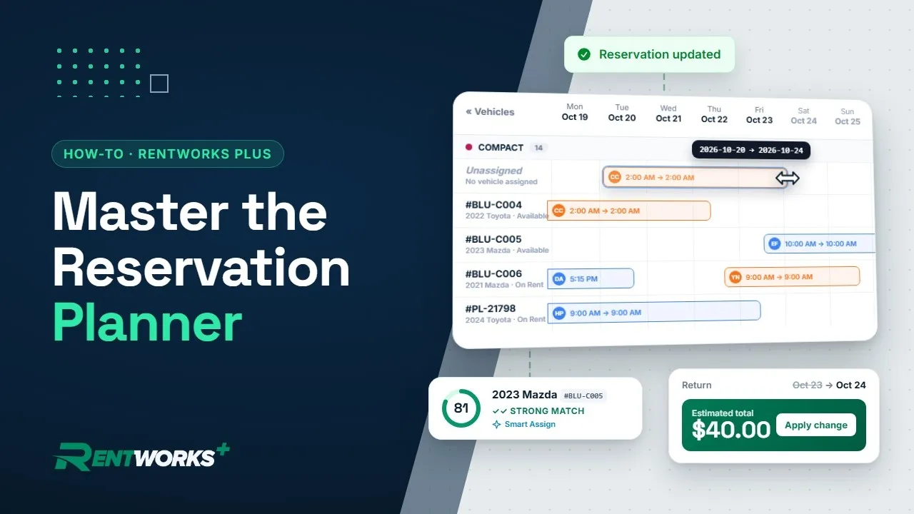 Car Rental Reservation Planner Tutorial (2 Min) video thumbnail
